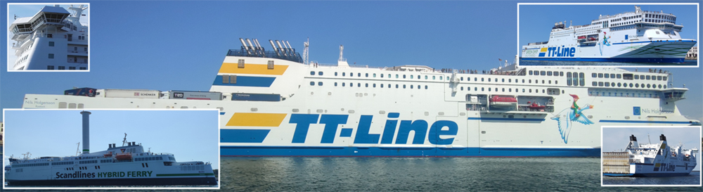 Karte F�hren in der Nordsee, Ostsee und im Mittelmeer online buchen